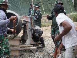 Sinergi TNI dan Rakyat Warnai Hari Kedua TMMD ke-126 di Desa Tonala